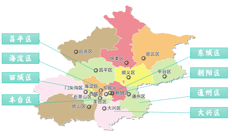 服务遍及北京8个区县